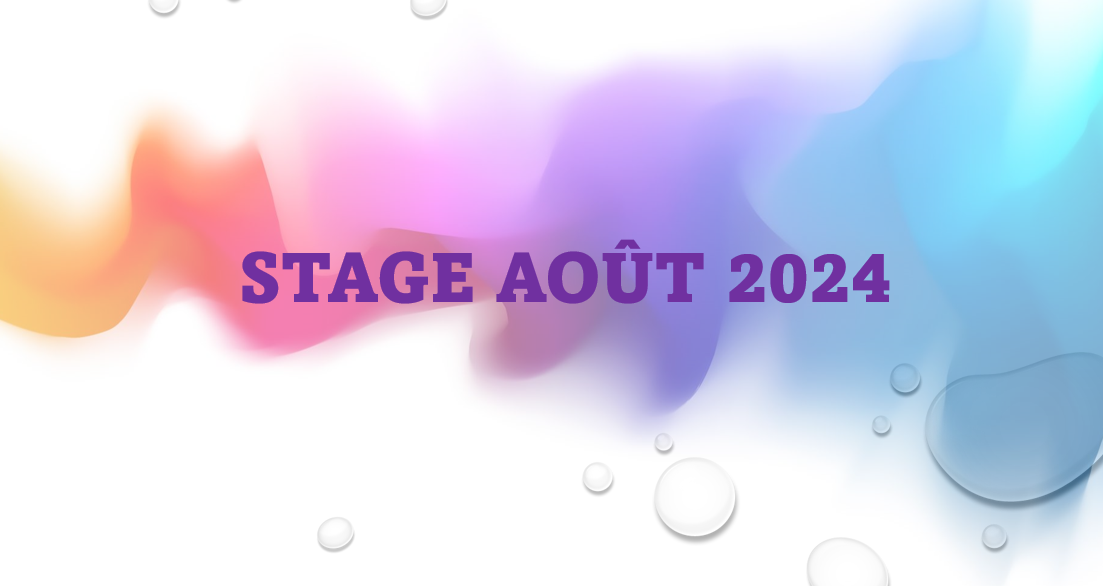 Stage club août 2024