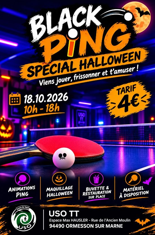 Black Ping du 18/10/2026