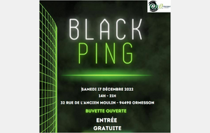 Black Ping du Samedi 17/12/2022