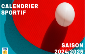 Calendrier des compétitions 2024-2025