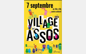 Village des associations du samedi 7 septembre 2024