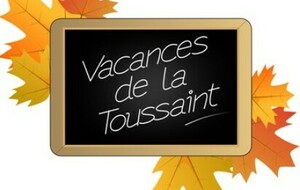 Ouverture de la salle pendant les vacances scolaires oct. 2025