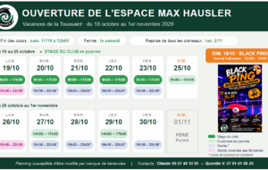 Ouverture de l’Espace Max HAUSLER – vacances d’octobre 2026